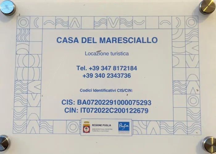 Casa Del Maresciallo * Giovinazzo